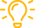yellow icon lightbulb
